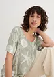 Maglia lunga in misto viscosa morbido, bonprix