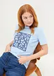 T-shirt con stampa floreale, bonprix
