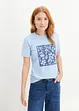T-shirt con stampa floreale, bonprix