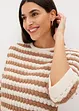 Maglione a mezza manica, bonprix