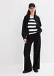 Bomber in felpa con viscosa, bonprix