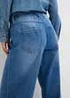 Jeans baggy super soft con cinta comoda, vita media, bonprix