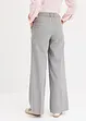 Pantaloni gessati a palazzo, bonprix