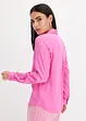Camicetta in satin di viscosa con collo a revers, bonprix