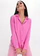 Camicetta in satin di viscosa con collo a revers, bonprix