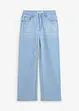 Jeans wide leg, vita media, bonprix