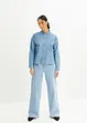 Giacca di jeans oversize con dettagli cargo, bonprix