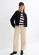 Pantaloni in twill cropped, bonprix