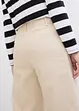 Pantaloni in twill cropped, bonprix