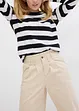 Pantaloni in twill cropped, bonprix