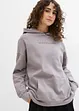 Felpa con cappuccio in puro cotone biologico, bonprix