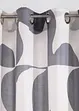 Tenda trasparente con fantasia grafica in poliestere riciclato (pacco da 1), bonprix