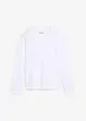 Maglia a maniche lunghe in puro cotone biologico pesante, bonprix
