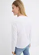 Maglia a maniche lunghe in puro cotone biologico pesante, bonprix