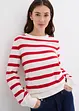 Maglione con maniche lunghe leggermente a palloncino, bonprix