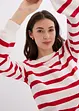 Maglione con maniche lunghe leggermente a palloncino, bonprix