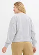 Felpa in misto cotone, bonprix