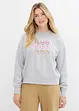 Felpa in misto cotone, bonprix