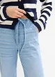 Jeans straight con cinta comoda, vita alta, bonprix