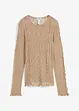 Maglia in trama operata, bonprix