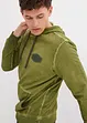 Felpa con cappuccio in cotone biologico, bonprix