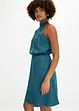 Abito monospalla in satin lucido, bonprix