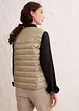 Gilet trapuntato leggero con piume riciclate, bonprix