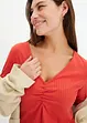 Maglia a costine con scollo a V, bonprix