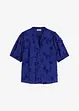 Blusa a maniche corte in puro cotone, bonprix