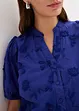 Blusa a maniche corte in puro cotone, bonprix