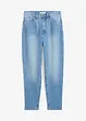 Mom jeans cropped, vita alta, bonprix