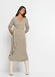 Abito midi in maglia, bonprix