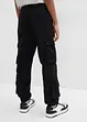 Pantaloni cargo elasticizzati con elastico in vita, regular fit, bonprix