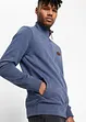 Felpa con zip a collo dritto, bonprix