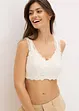 Bralette senza ferretto con chiusura anteriore comoda, bonprix