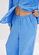 Pigiama oversize in tessuto di satin, bonprix