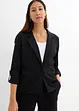 Blazer in felpa di misto viscosa, bonprix