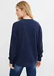 Felpa oversize in misto cotone, bonprix