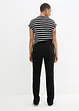 Pantaloni elasticizzati in bengalina con cinta comoda, straight, bonprix