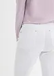 Pantaloni elasticizzati in bengalina con cinta comoda, straight, bonprix