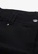 Pantaloni elasticizzati in bengalina con cinta comoda, straight, bonprix