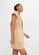 Abito in twill di misto cotone elasticizzato, bonprix