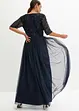 Abito lungo con paillettes, bonprix