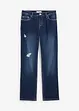 Jeans cropped straight, vita media, bonprix