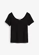 T-shirt con scollatura profonda sulla schiena, bonprix