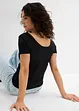 T-shirt con scollatura profonda sulla schiena, bonprix