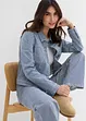 Giacca di jeans corta a righe, bonprix