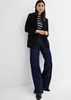 Jeans wide leg, vita alta, bonprix