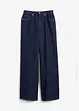 Jeans wide leg, vita alta, bonprix