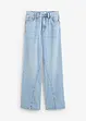Jeans wide leg, vita alta, bonprix
